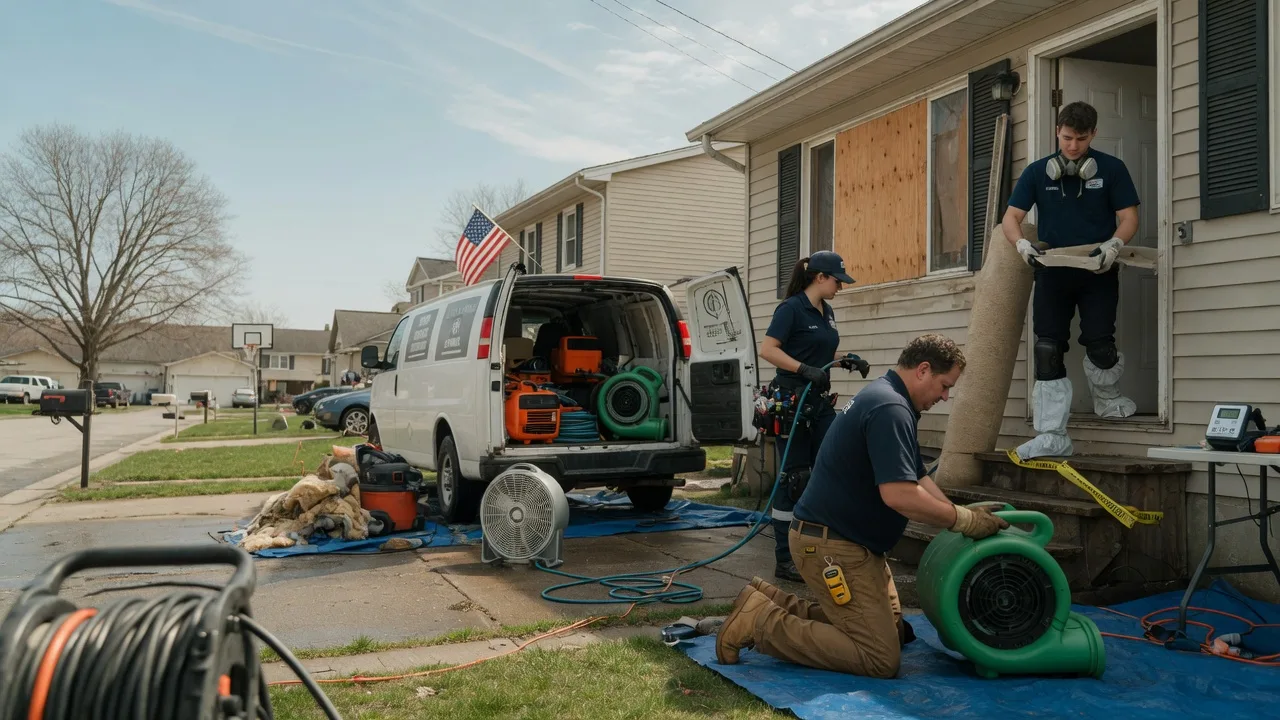 Water Damage Restoration in Ardara, PA near me